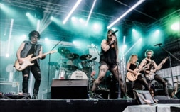 Live on stage